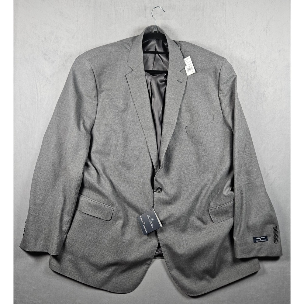 NEW Brooks Brothers Blazer Mens 52XL Grey Explorer Collection Breathable Wool